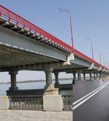 У Дніпрі через ДТП на Новому мосту утворився великий затор