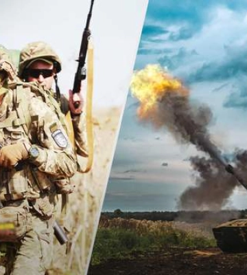 Карта боевых действий в Украине 19 сентября