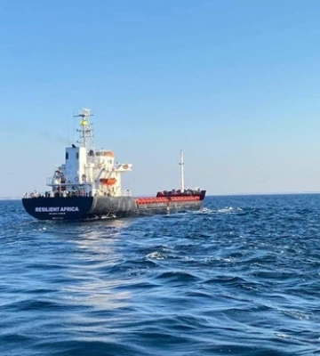 Україна відправила судно із зерном вперше з липня