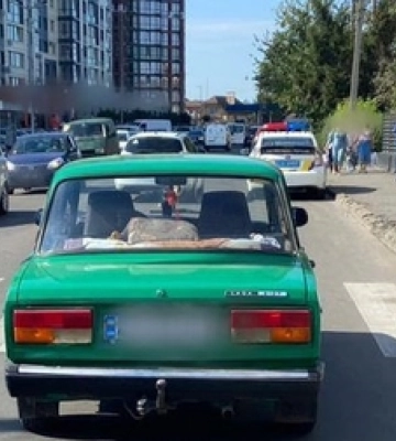У центрі Луцька вночі зіткнулися Skoda та Volvo 