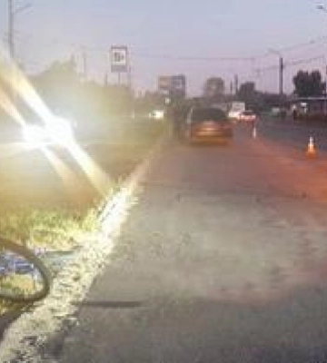 У Полтаві на Леваді автомобіль зіткнувся з велосипедом
