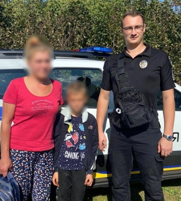 На Полтавщині зниклого 9-річного хлопчика знайшли в полі