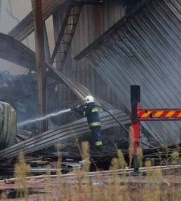 У Львові завершили ліквідацію наслідків удару «шахедами» російських окупантів (ФОТО)