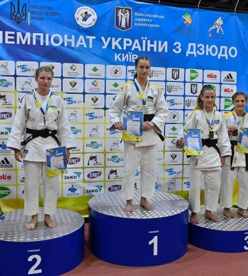 Волинські спортсменки стали призерами чемпіонату України з дзюдо