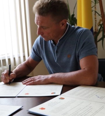 Полтава підписала лист щодо співпраці з польським містом