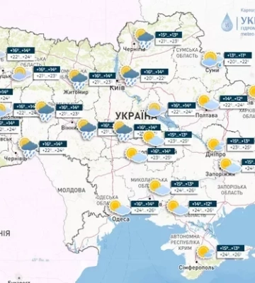 В Україні температура знизиться і дощитиме: якою буде погода у Дніпрі 20 вересня