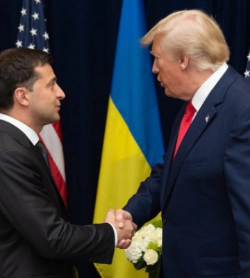 Зеленський закликав Трампа озвучити його мирний план закінчення війни