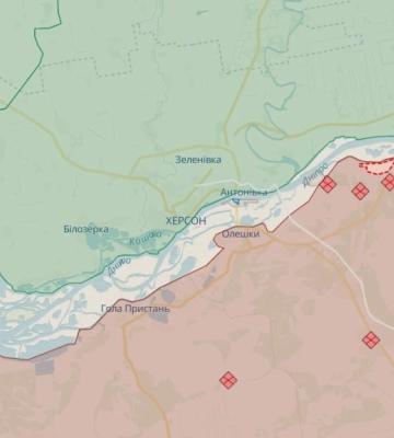 ВСУ контролируют часть Казацкого острова в Херсонской области — ISW