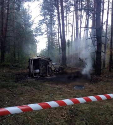 На Киевщине в результате наезда на взрывоопасный предмет погиб мужчина