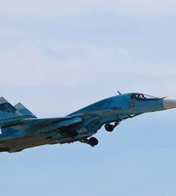 В россии истребитель Су-34 потерпел крушение - СМИ