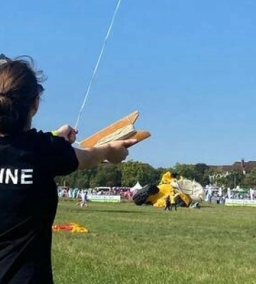 Нікопольчанка представила Україну на одному з найбільших міжнародних фестивалів повітряних зміїв Європи у Берліні