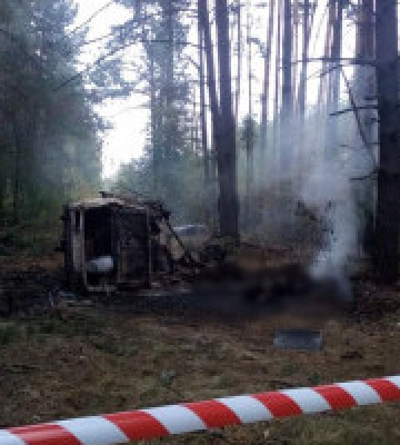 У Вишгородському районі автомобіль в лісі наїхав на міну, водій загинув