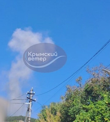 У Криму вибухи, біля головної нафтобази Чорноморського флоту увімкнули димову завісу