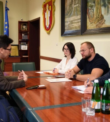 Міський голова Ігор Поліщук зустрівся з директором Торгового Представництва Тайваню