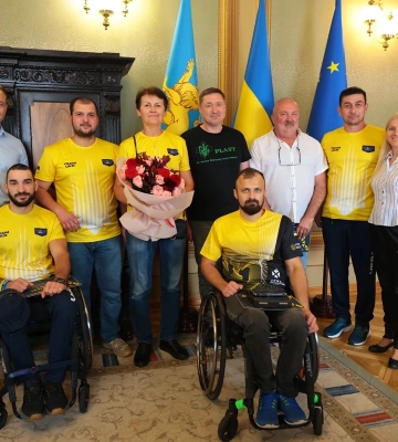 Медалістів Ігор Нескорених зі Львівщини нагородили грошовими преміями