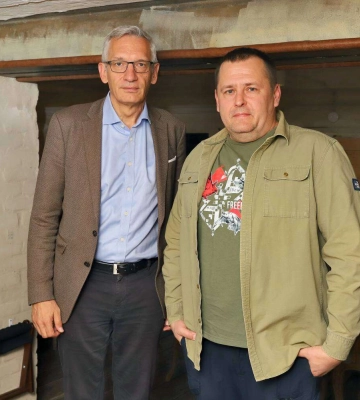 Мер Дніпра зустрівся з новим послом Німеччини в Україні Мартіном Єґером 