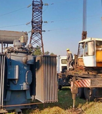 Энергетики снабдили электроэнергией новый водопровод на Криворожье