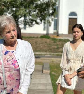 Бучу відвідала сенаторка Польщі
