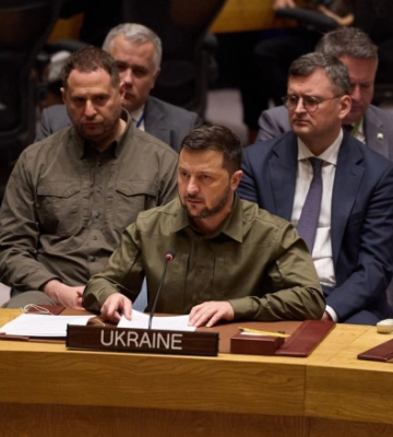 Зеленський на засіданні Радбезу ООН представив план припинення війни в Україні