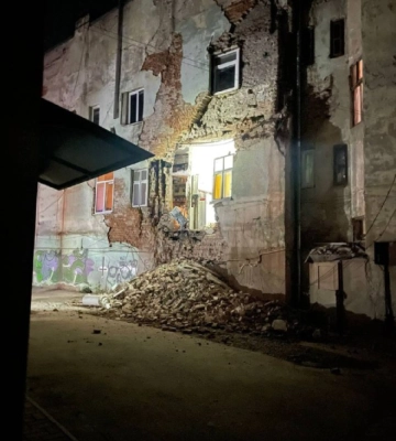 У Чернівцях на Руській обвалився будинок