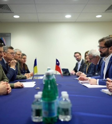 Зеленський зустрівся з президентом Чилі: обговорили можливість проведення саміту Україна – Латинська Америка