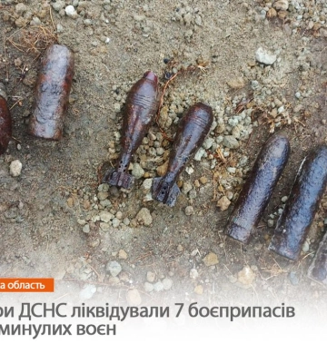 На Волині сапери знешкодили 7 боєприпасів часів минулих воєн