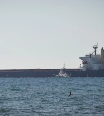 В Черном море вблизи Румынии судно подорвалось на мине