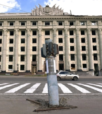 В Харькове в результате обстрела пострадали два человека