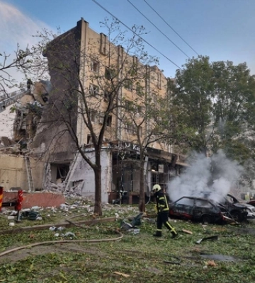 Вранішня атака ворога: вибухи в Києві, Рівному, Черкасах та на Львівщині