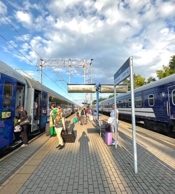 Затримка електропотягів з Києва