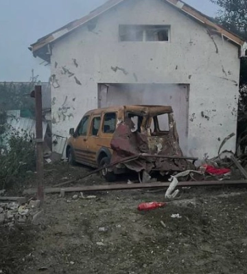 У Київській області внаслідок російської атаки пошкоджено лікарню і будинки, є поранені