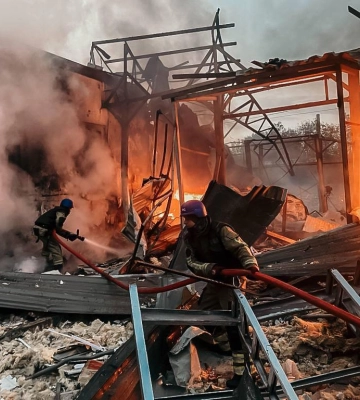 Три вибухи в Рівному: працювала ППО