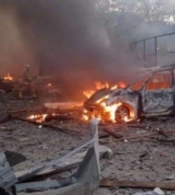 У Рівному ліквідували наслідки ракетного удару по СТО
