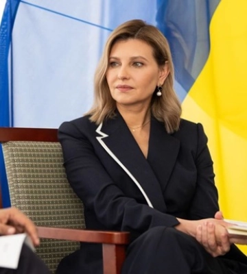 Елена Зеленская отреагировала на сегодняшний ракетный обстрел