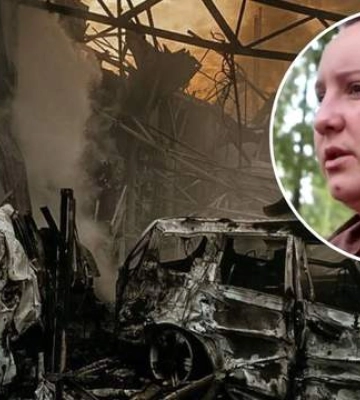 Мама постраждалої від падіння уламків дівчинки в Києві розповіла про перші секунди після вибуху. Фото і відео