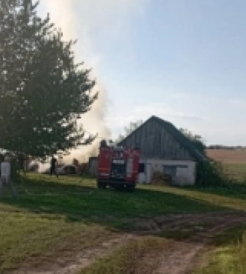 У Шацьку на Волині горів будинок