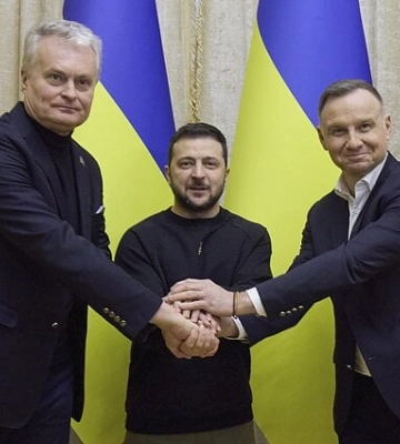 Литва запропонувала розсудити Київ та Варшаву у зерновій суперечці