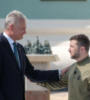 Зеленский встретился с Науседой в Нью-Йорке: обсуждали экспорт украинского зерна