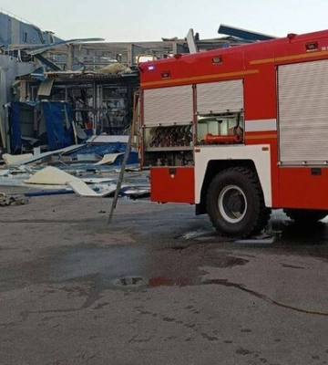 Внаслідок ракетної атаки по Київській області постраждав завод PepsiCo