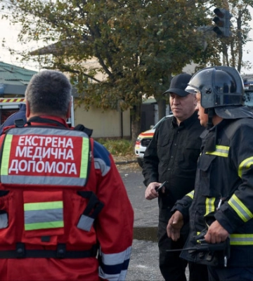 Атака рф на Черкассы: обнародовали видео с бодикамер полицейских с первыми минутами после удара