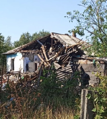 Российские оккупанты утром обстреляли Родинское в Донецкой области