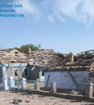 Внаслідок російських обстрілів Херсонщини загинуло шестеро мирних мешканців