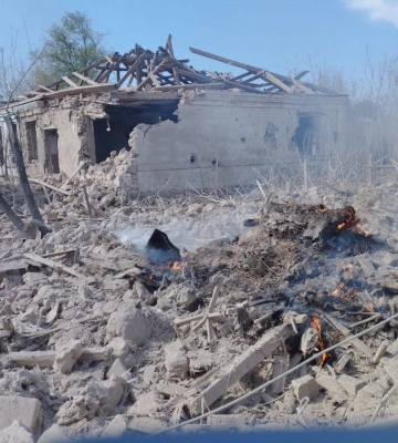 Росіяни обстріляли Білозерку: одна людина загинула, двоє – поранено