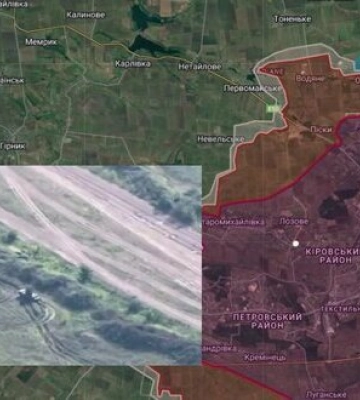 Силы Обороны сожгли российский ЗРК "Оса" в окрестностях Донецка. ВИДЕО