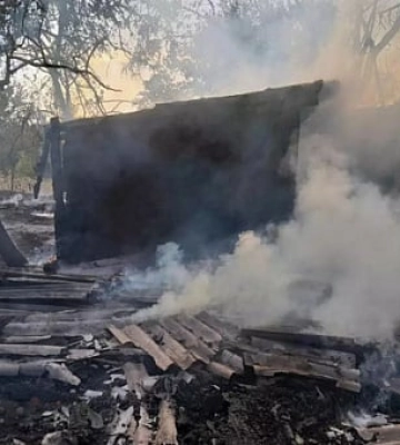 Вогнеборці Криворізького району загасили пожежу у приватному будинку