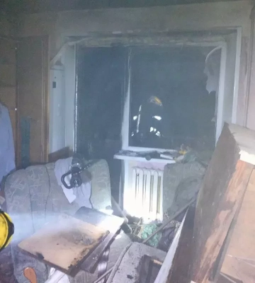 У Дніпрі на пожежі в квартирі постраждав чоловік