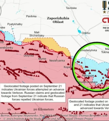 На Запоріжжі українська бронетехніка пройшла за останню лінію оборони ворога,  − ISW