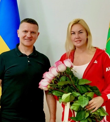 Запорожье посетила украинская певица Камалия