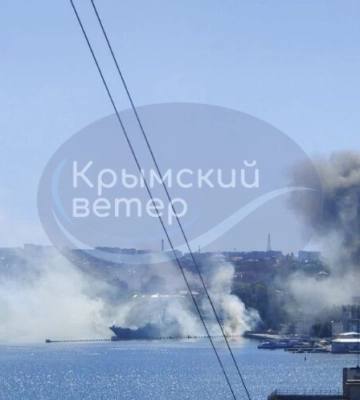 Ракета ударила по штабу Черноморского флота рф в Севастополе