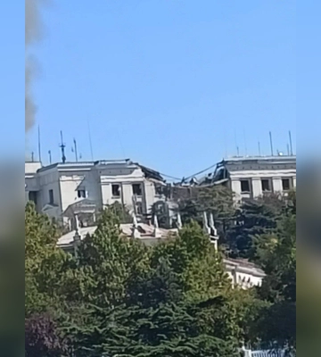 Окупанти заявили про удар по штабу Чорноморського флоту РФ у Севастополі
